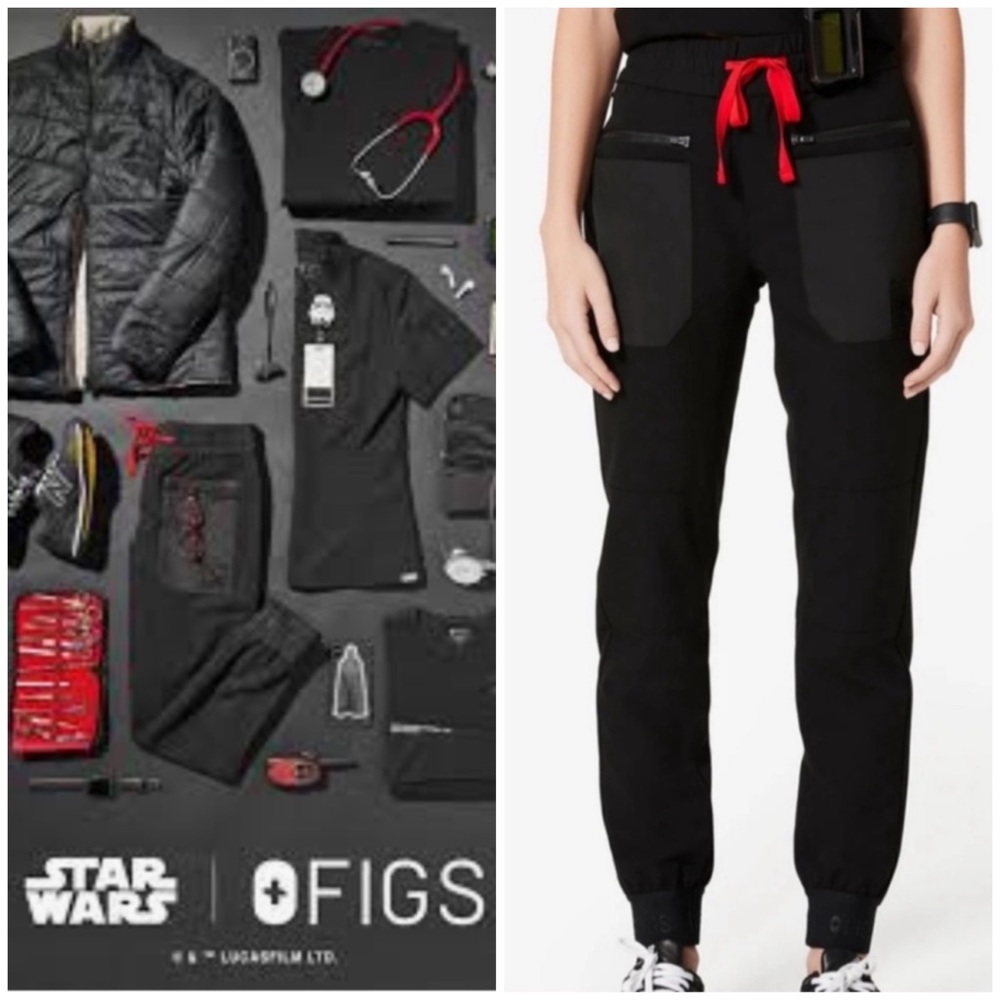 FIGS Dark Side Scrub Pants